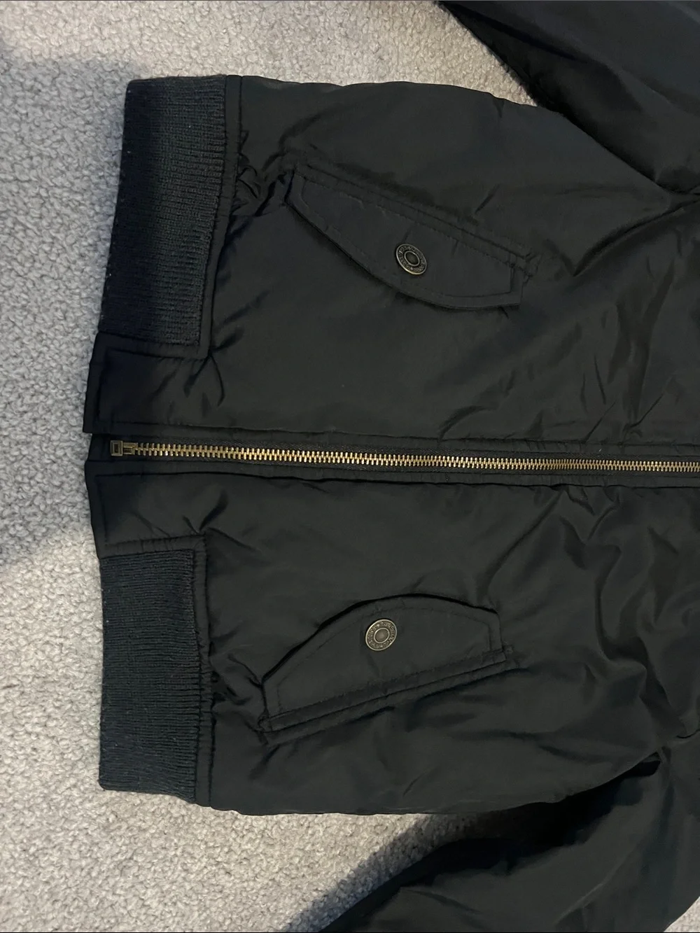 GAP Black Men's Bomber Jacket